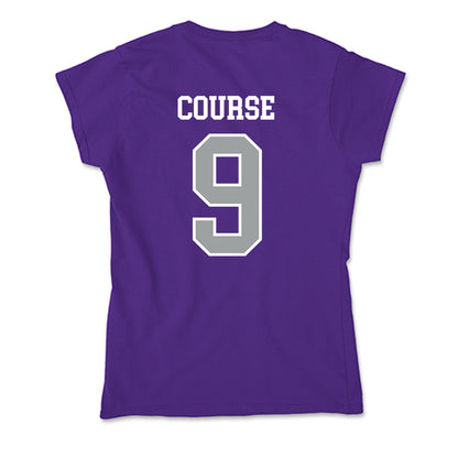 Tarleton State - NCAA Men's Basketball : Collin Course - Soft Style Women’s T-Shirt-1