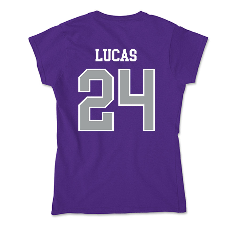 Tarleton State - NCAA Baseball : Aden Lucas - Soft Style Women’s T-Shirt-1