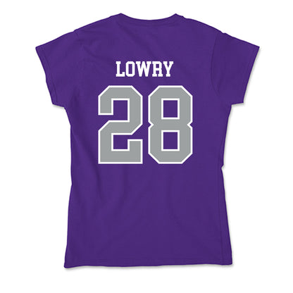 Tarleton State - NCAA Baseball : Cort Lowry - Soft Style Women’s T-Shirt-1