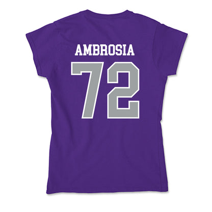 Tarleton State - NCAA Football : Alec Ambrosia - Soft Style Women’s T-Shirt-1