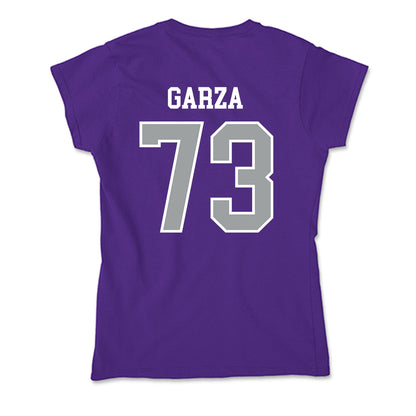Tarleton State - NCAA Football : Rowdy Garza - Soft Style Women’s T-Shirt-1