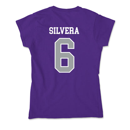Tarleton State - NCAA Men's Basketball : Marty Silvera - Soft Style Women’s T-Shirt-1