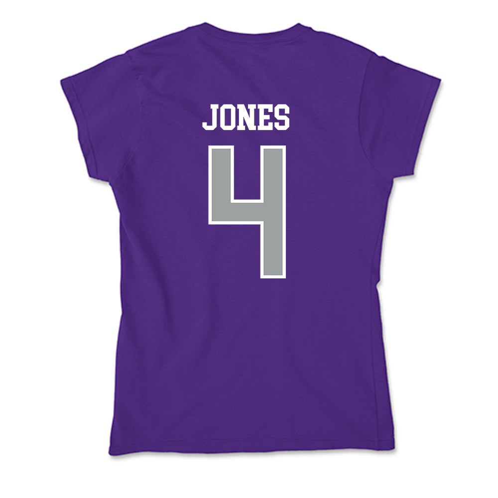 Tarleton State - NCAA Women's Basketball : Kyriana Jones - Soft Style Women’s T-Shirt-1