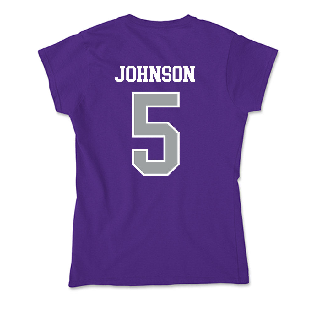 Tarleton State - NCAA Football : Keylan Johnson - Soft Style Women’s T-Shirt-1