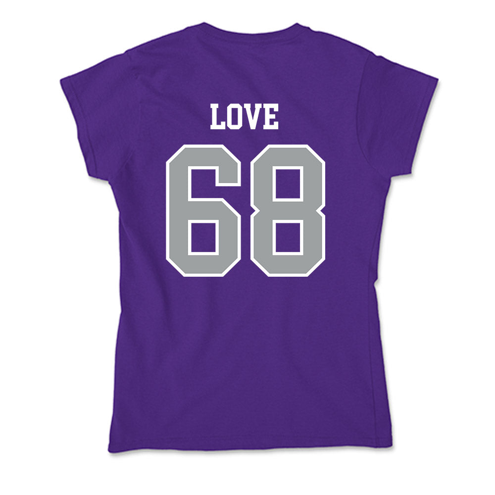 Tarleton State - NCAA Football : Jordan Love - Soft Style Women’s T-Shirt-1