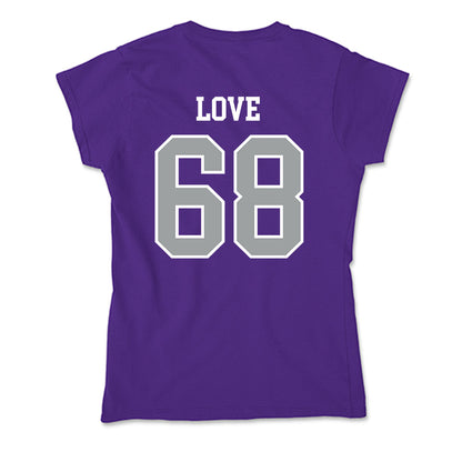 Tarleton State - NCAA Football : Jordan Love - Soft Style Women’s T-Shirt-1