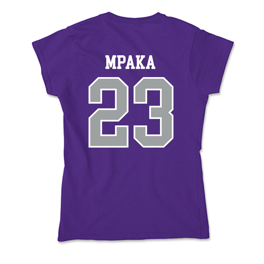 Tarleton State - NCAA Men's Basketball : Chris Mpaka - Soft Style Women’s T-Shirt-1