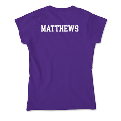 Tarleton State - NCAA Men's Track & Field : Aidan Matthews - Soft Style Women’s T-Shirt-1