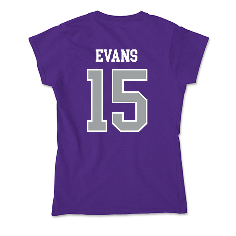 Tarleton State - NCAA Men's Basketball : Caleb Evans - Soft Style Women’s T-Shirt-1