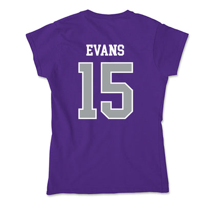 Tarleton State - NCAA Men's Basketball : Caleb Evans - Soft Style Women’s T-Shirt-1