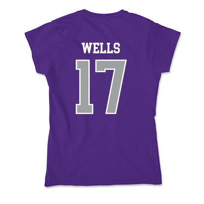 Tarleton State - NCAA Football : CJ Wells - Soft Style Women’s T-Shirt-1