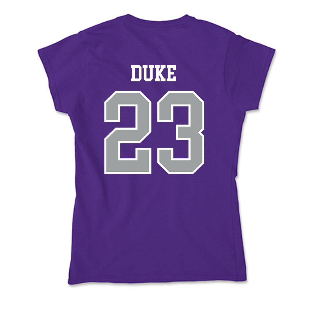 Tarleton State - NCAA Softball : Jaelynn Duke - Soft Style Women’s T-Shirt-1