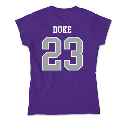 Tarleton State - NCAA Softball : Jaelynn Duke - Soft Style Women’s T-Shirt-1