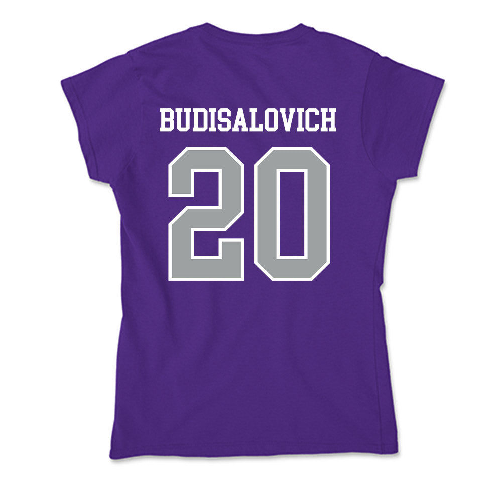 Tarleton State - NCAA Softball : Alyssa Budisalovich - Soft Style Women’s T-Shirt-1