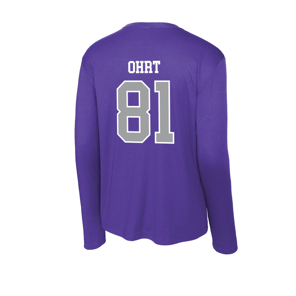 Tarleton State - NCAA Football : Fischer Ohrt - Activewear Long Sleeve T-Shirt-1
