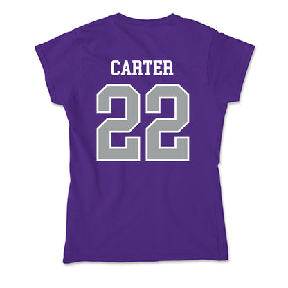 Tarleton State - NCAA Women's Volleyball : morgan carter - Soft Style Women’s T-Shirt-1