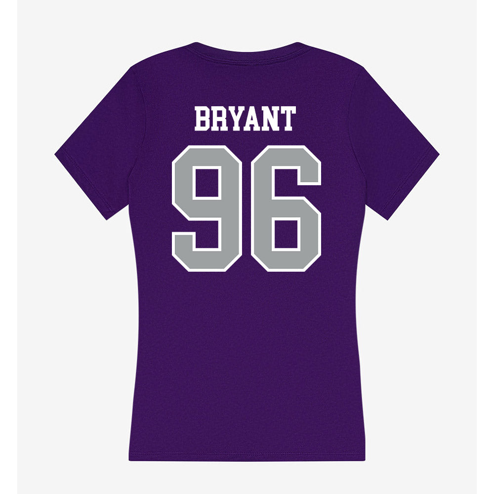 Tarleton State - NCAA Football : Deonte Bryant - Women's V-Neck T-Shirt-1