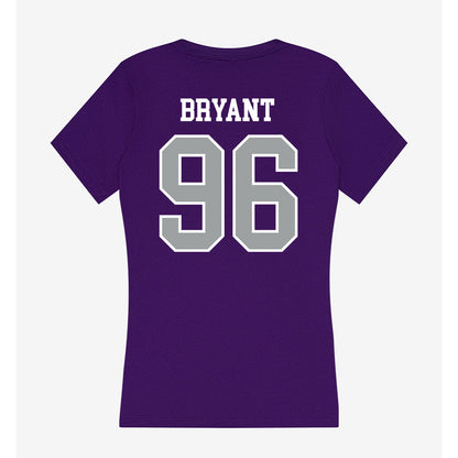 Tarleton State - NCAA Football : Deonte Bryant - Women's V-Neck T-Shirt-1