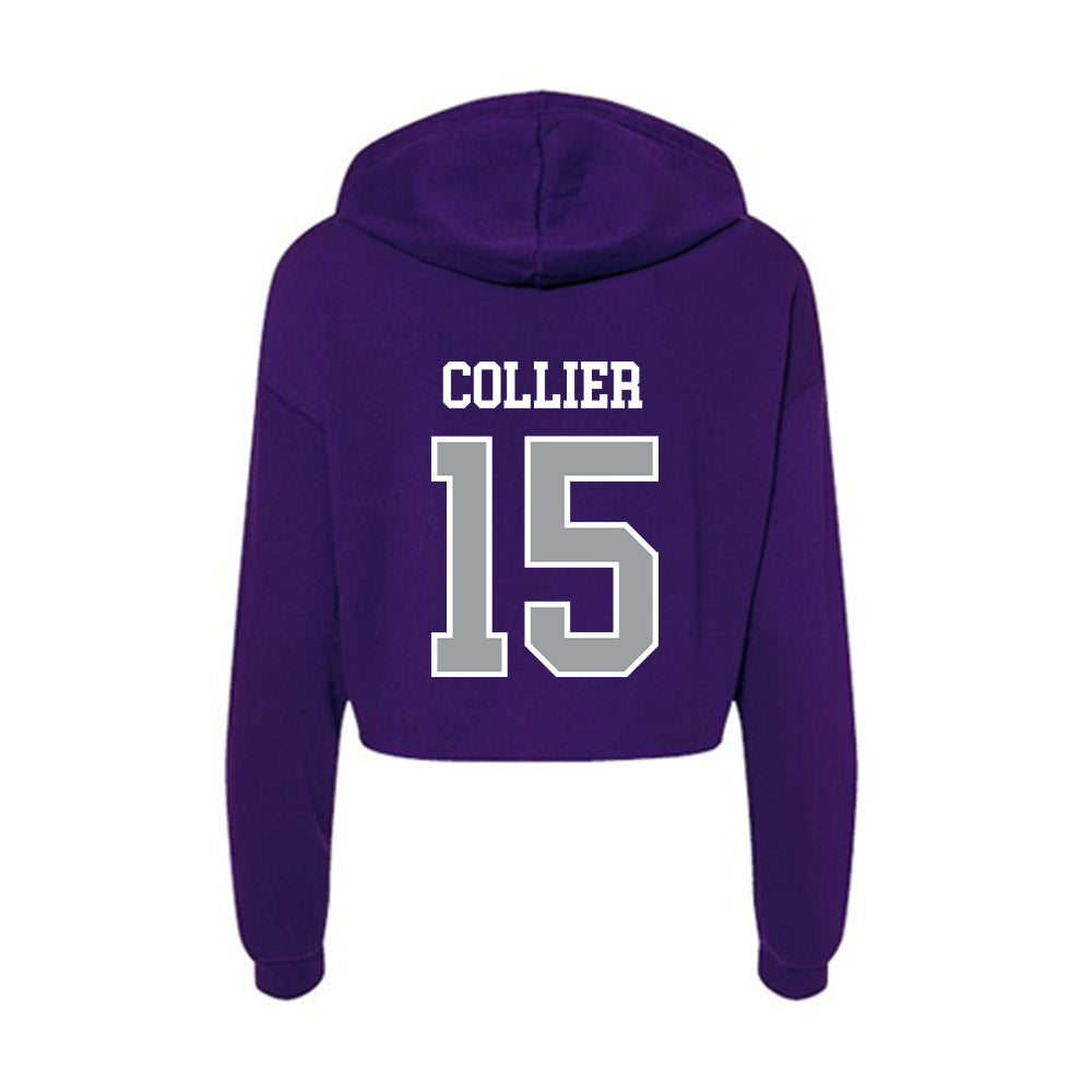 Tarleton State - NCAA Football : Cardea Collier - Women's Crop Fleece Hoodie-1