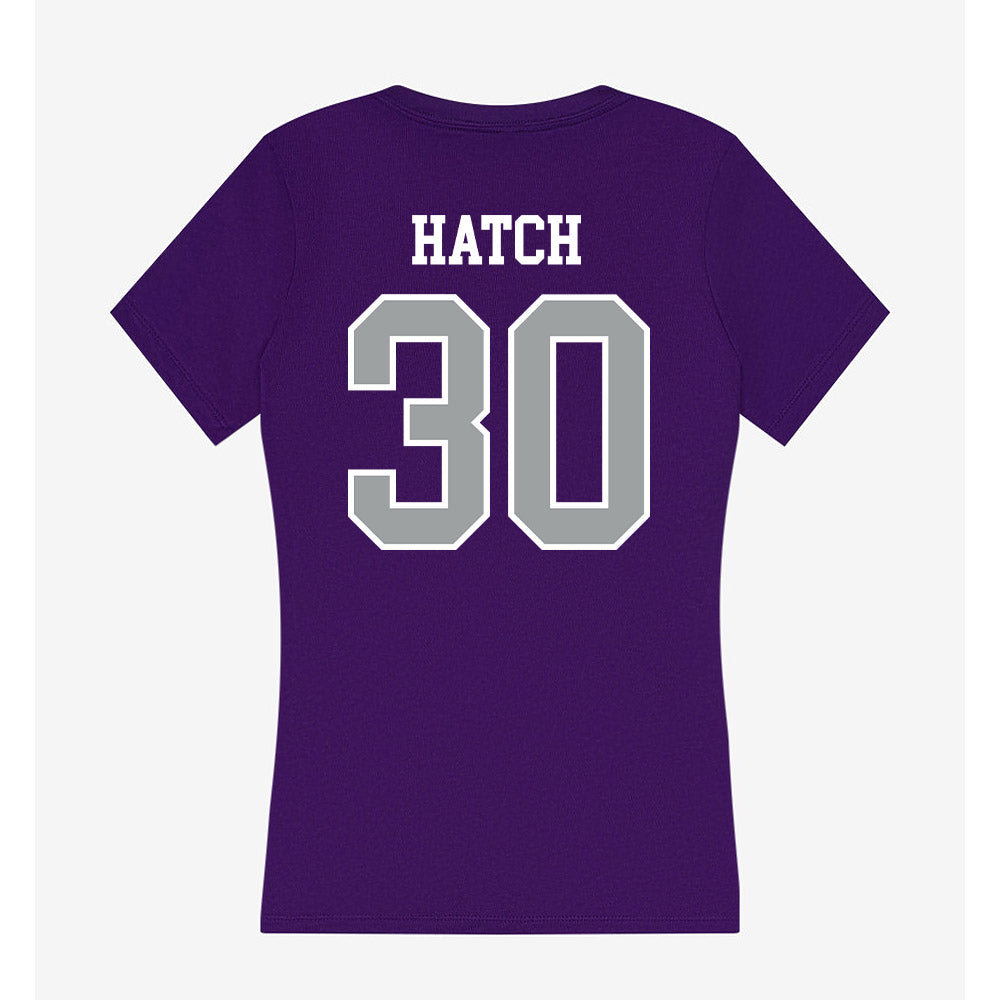 Tarleton State - NCAA Baseball : Spencer Hatch - Women's V-Neck T-Shirt-1