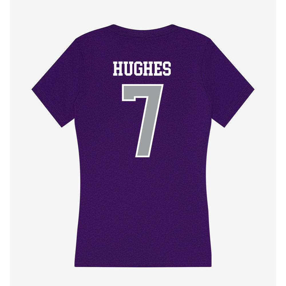 Tarleton State - NCAA Softball : Haley Hughes - Women's V-Neck T-Shirt-1