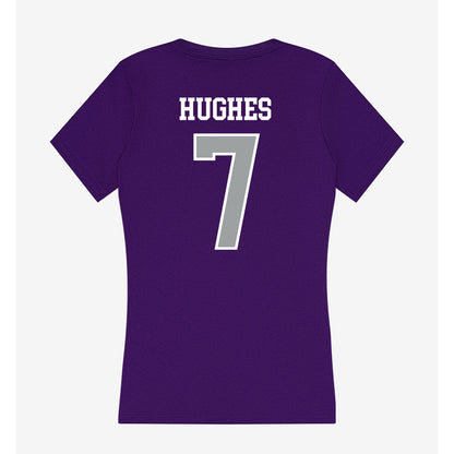 Tarleton State - NCAA Softball : Haley Hughes - Women's V-Neck T-Shirt-1