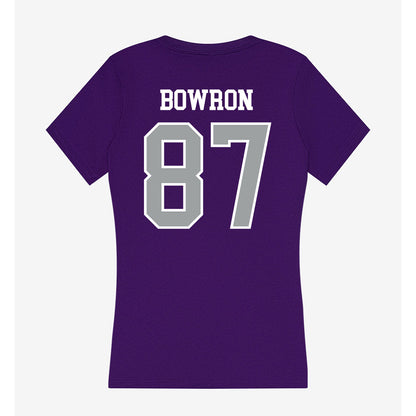 Tarleton State - NCAA Football : Wheeler Bowron - Women's V-Neck T-Shirt-1