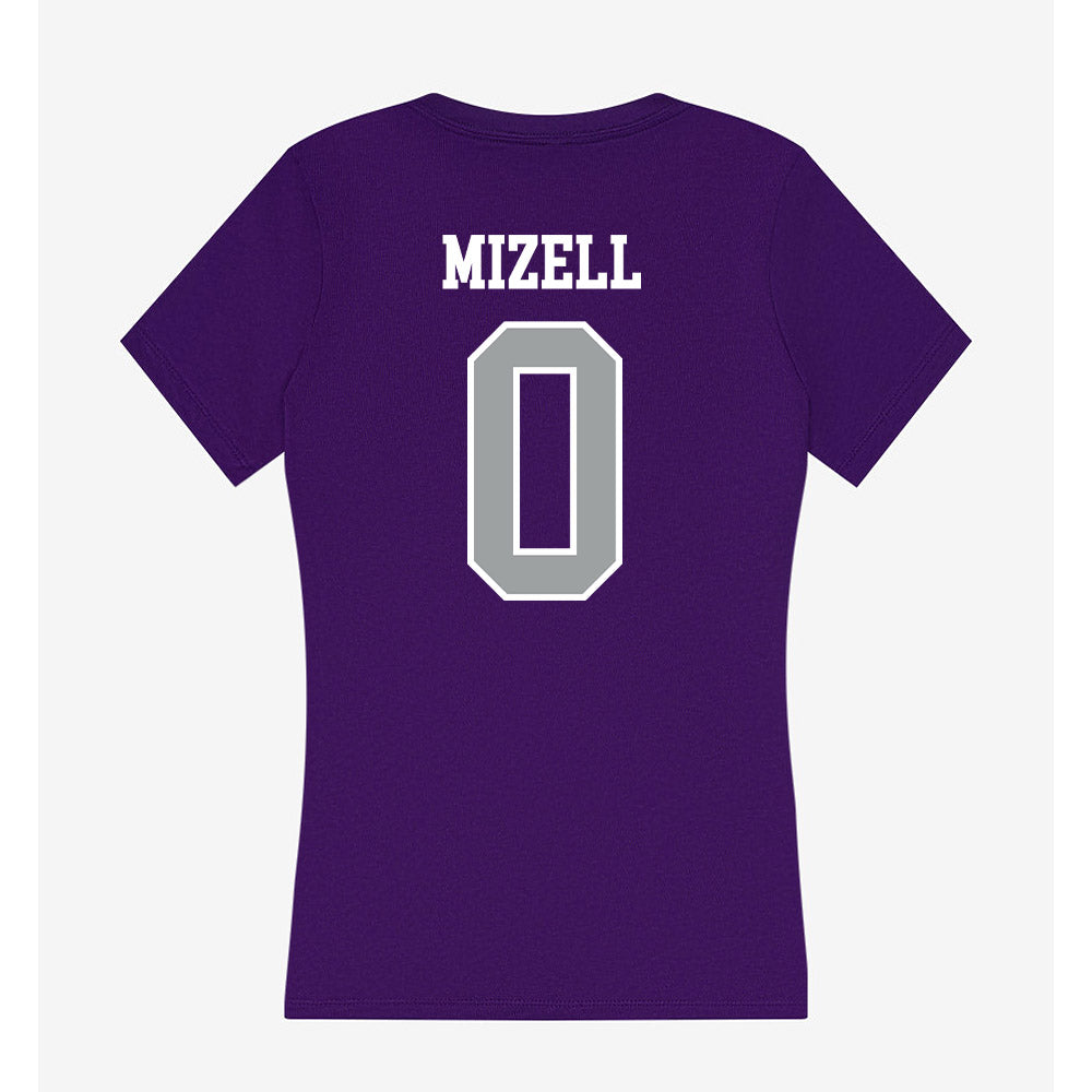 Tarleton State - NCAA Men's Basketball : Jordan Mizell - Women's V-Neck T-Shirt-1