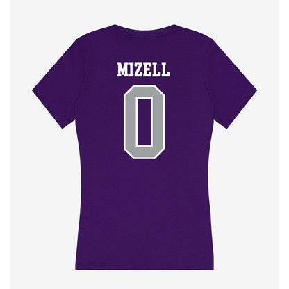 Tarleton State - NCAA Men's Basketball : Jordan Mizell - Women's V-Neck T-Shirt-1