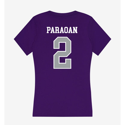 Tarleton State - NCAA Women's Volleyball : Leila Paraoan - Women's V-Neck T-Shirt-1