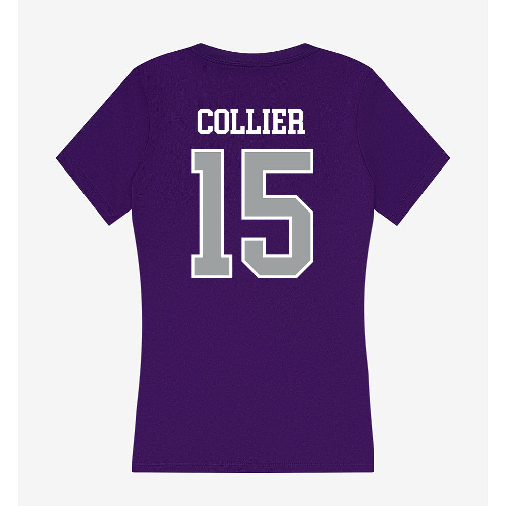 Tarleton State - NCAA Football : Cardea Collier - Women's V-Neck T-Shirt-1