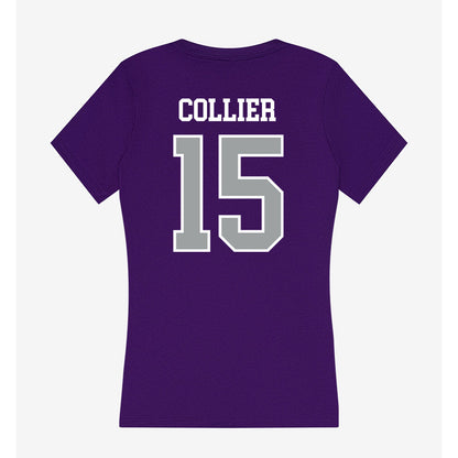 Tarleton State - NCAA Football : Cardea Collier - Women's V-Neck T-Shirt-1