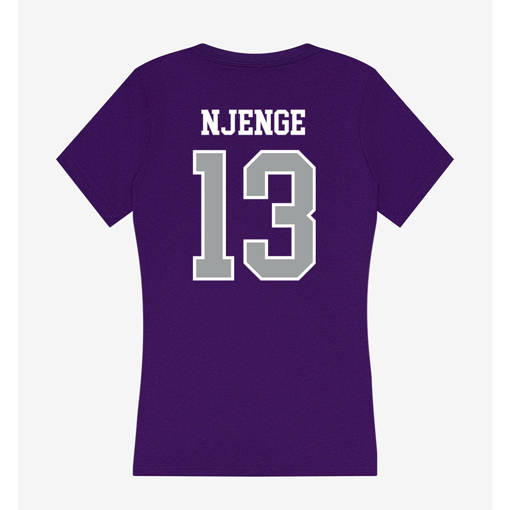 Tarleton State - NCAA Football : Pius Njenge - Women's V-Neck T-Shirt-1