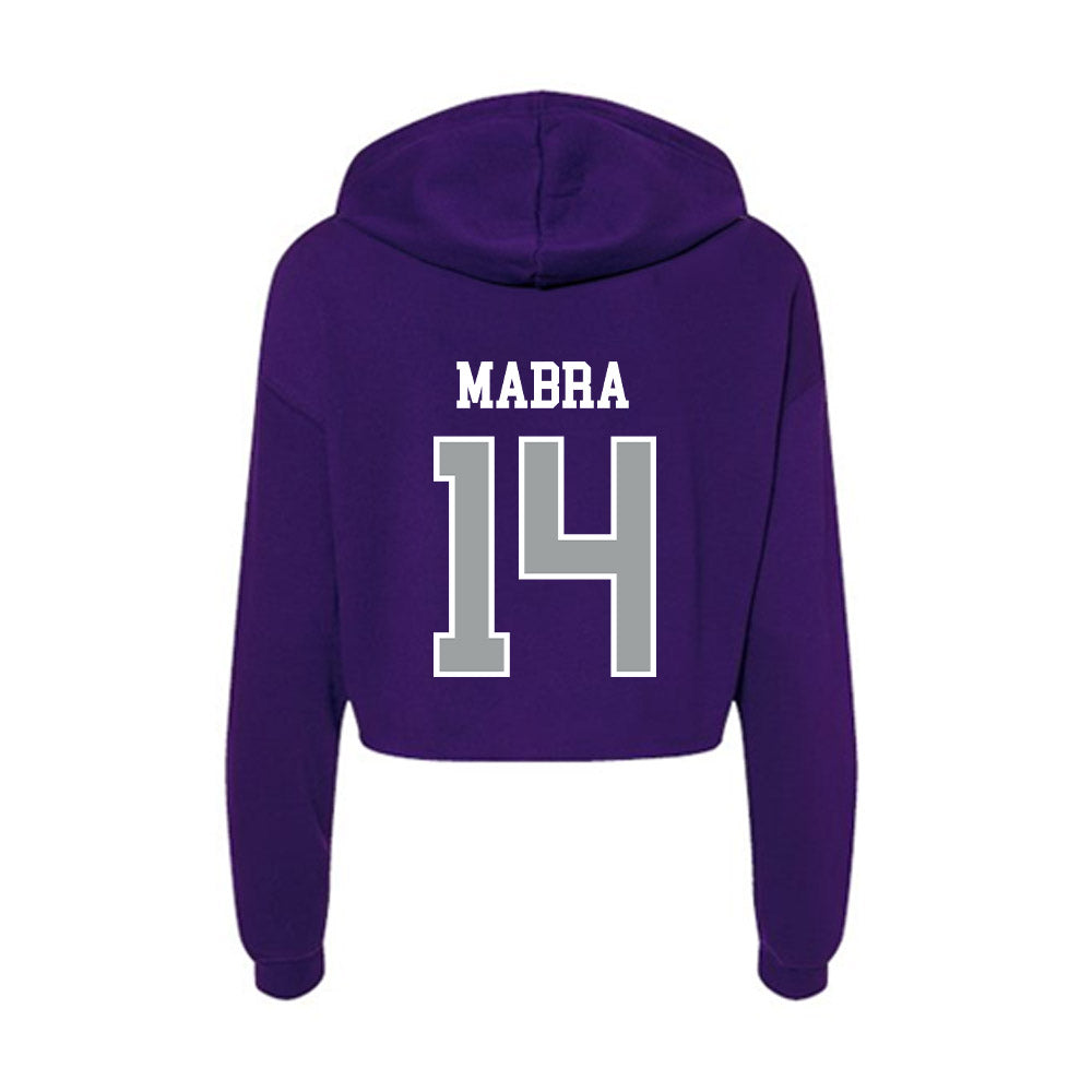 Tarleton State - NCAA Women's Soccer : Paisley Mabra - Women's Crop Fleece Hoodie-1