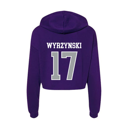 Tarleton State - NCAA Women's Soccer : Adelaide Wyrzynski - Women's Crop Fleece Hoodie-1