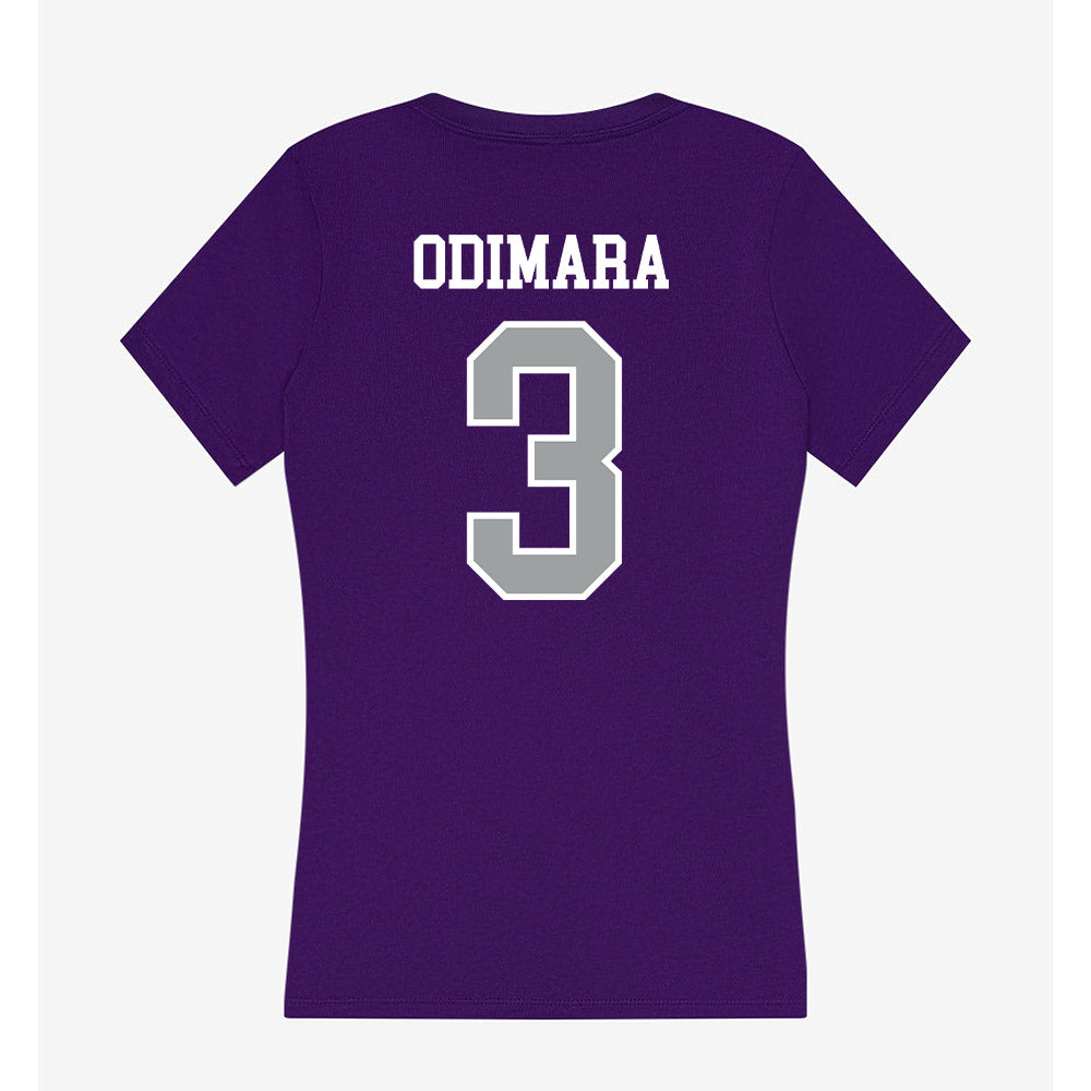 Tarleton State - NCAA Football : Les Odimara - Women's V-Neck T-Shirt-1