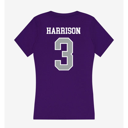 Tarleton State - NCAA Men's Basketball : Ronnie Harrison - Women's V-Neck T-Shirt-1