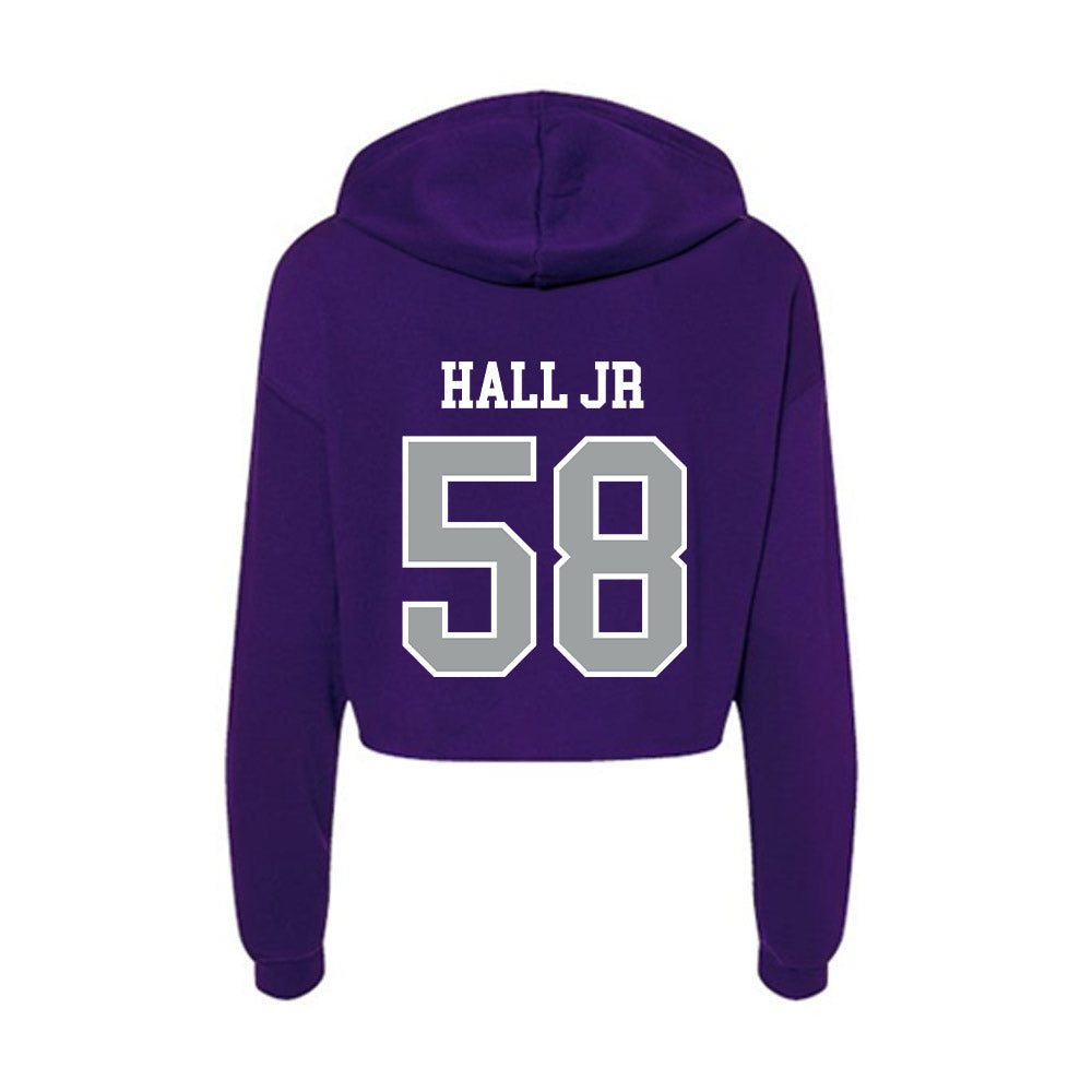 Tarleton State - NCAA Football : Artis Hall Jr - Women's Crop Fleece Hoodie-1