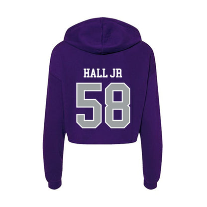 Tarleton State - NCAA Football : Artis Hall Jr - Women's Crop Fleece Hoodie-1