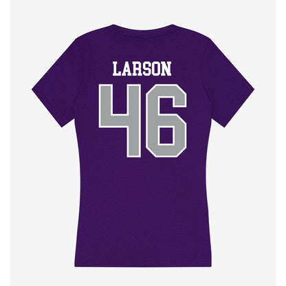 Tarleton State - NCAA Football : Brad Larson - Women's V-Neck T-Shirt-1