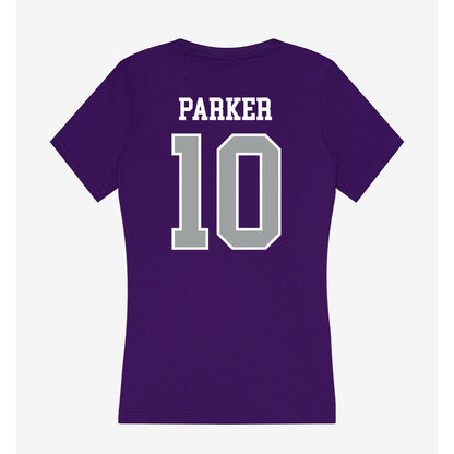 Tarleton State - NCAA Football : Bryce Parker - Women's V-Neck T-Shirt-1