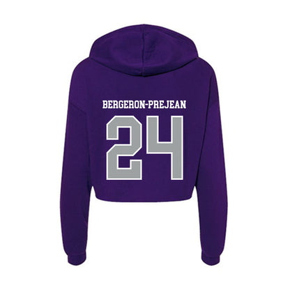 Tarleton State - NCAA Women's Soccer : Isa Bergeron-Prejean - Women's Crop Fleece Hoodie-1