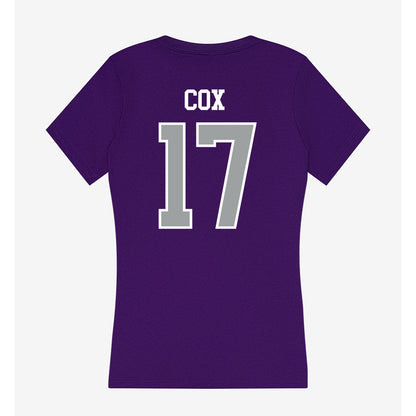 Tarleton State - NCAA Men's Track & Field : Ca'Terrin Cox - Women's V-Neck T-Shirt-1