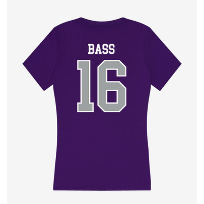 Tarleton State - NCAA Women's Soccer : Jaycie Bass - Women's V-Neck T-Shirt-1