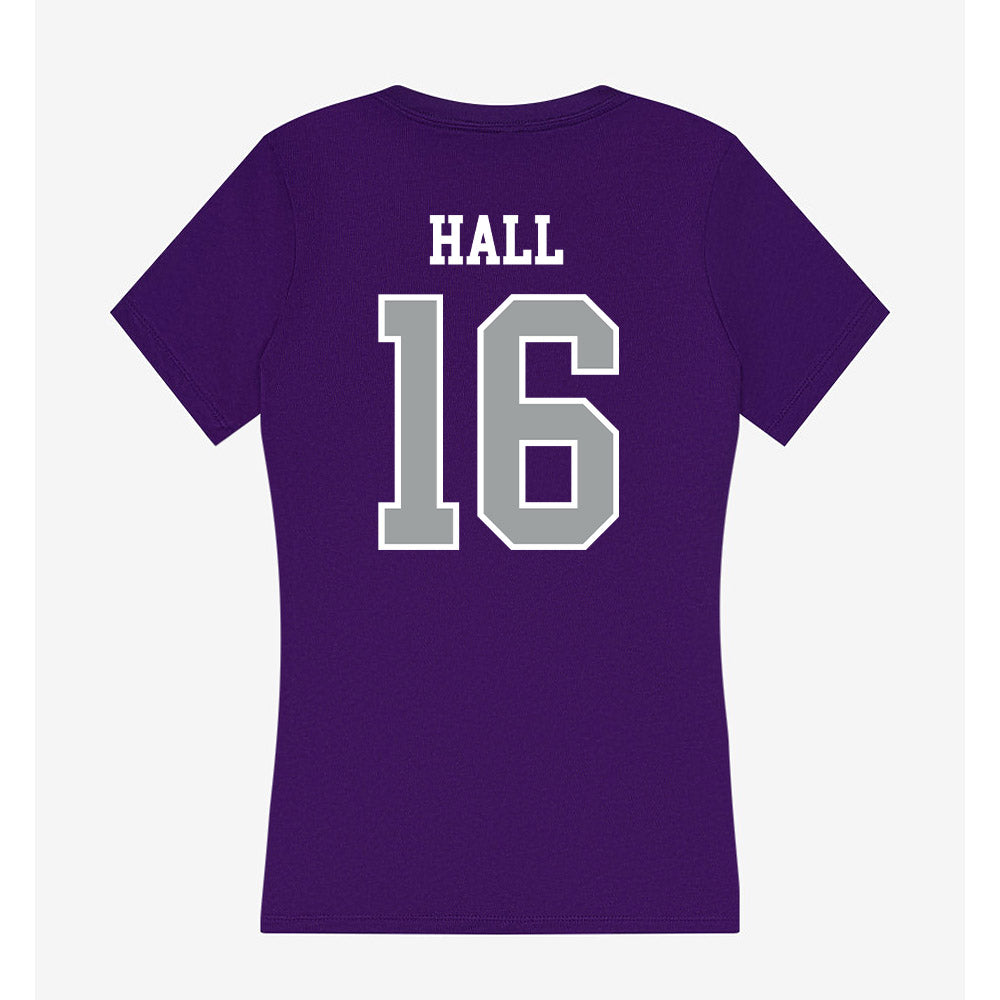 Tarleton State - NCAA Football : Isaac Hall - Women's V-Neck T-Shirt-1