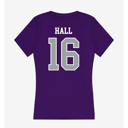 Tarleton State - NCAA Football : Isaac Hall - Women's V-Neck T-Shirt-1