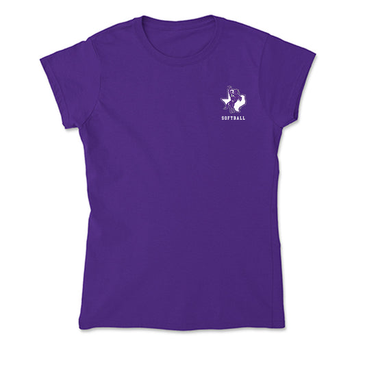 Tarleton State - NCAA Softball : Alyssa Budisalovich - Soft Style Women’s T-Shirt-0
