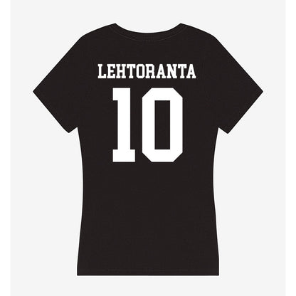 UNC Wilmington - NCAA Women's Volleyball : Larisa Lehtoranta - Women's V-Neck T-Shirt-1