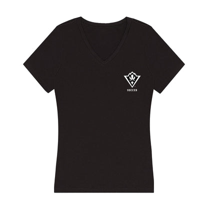 UNC Wilmington - NCAA Men's Soccer : Jaden Strumeier - Women's V-Neck T-Shirt-0