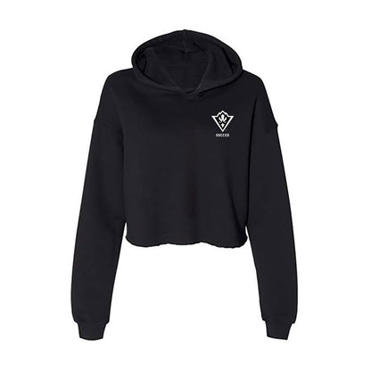 UNC Wilmington - NCAA Women's Soccer : Jada Tuffin - Women's Crop Fleece Hoodie-0